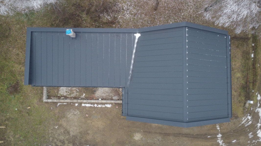 Realizácia strechy v obci Runina